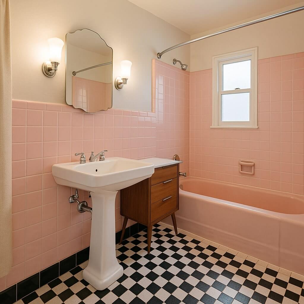 50s bathroom remodel