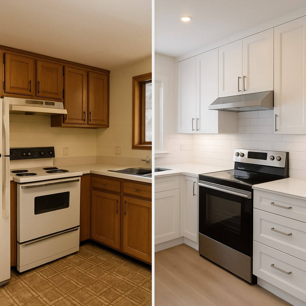 The Ultimate 1980s Kitchen Remodel Guide Before and After Transformations