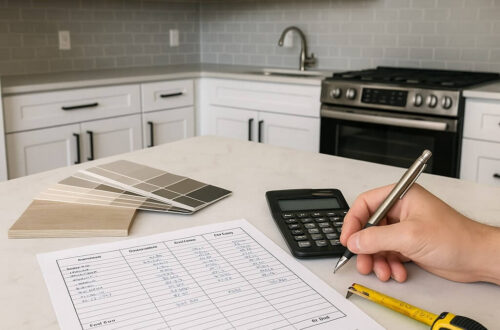 How to Estimate Your Kitchen Remodel Effectively With a Template